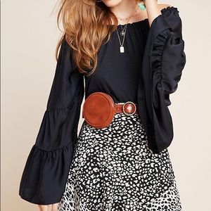 Anthropologie Gloria off-the-shoulder top NWT